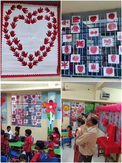 Creative Red Day Stage Performance